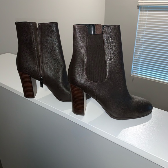 Kenneth Cole Justin leather boot women's size